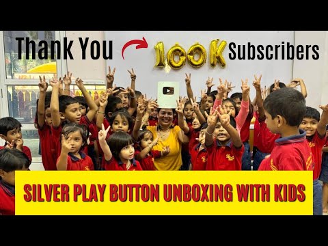 Silver Play Button Unboxing Video!