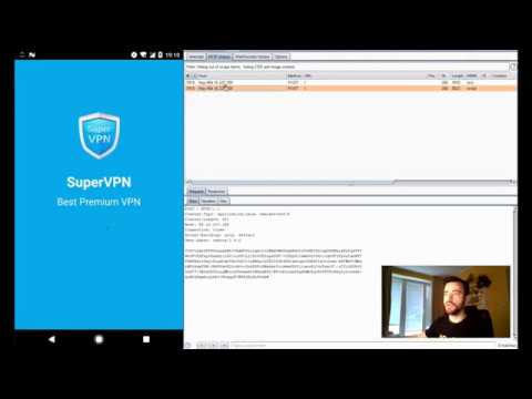 Analysis of Android SuperVPN Free app vulnerability | MITM | exchange gateway | spy on user | 100M+