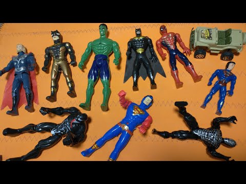 AVENGERS' TOYS | Action Figures | Cheap Price | Superman, Thor, Hulk, Spiderman -Toys