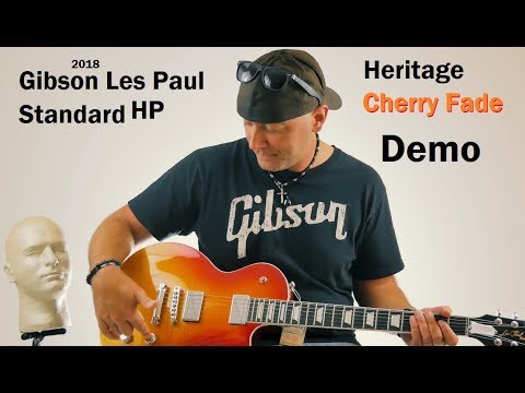 2018 Gibson Les Paul Standard HP Heritage Cherry Fade Demo