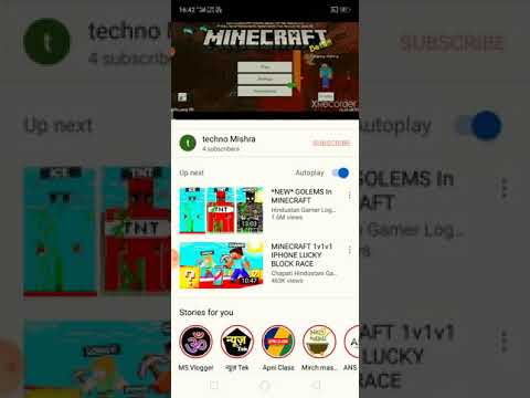 Minecraft new video