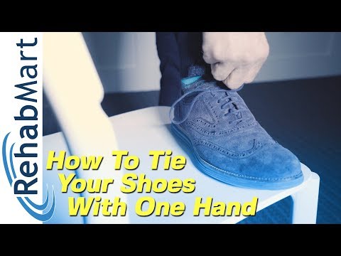 How to Tie Your Shoes with One Hand