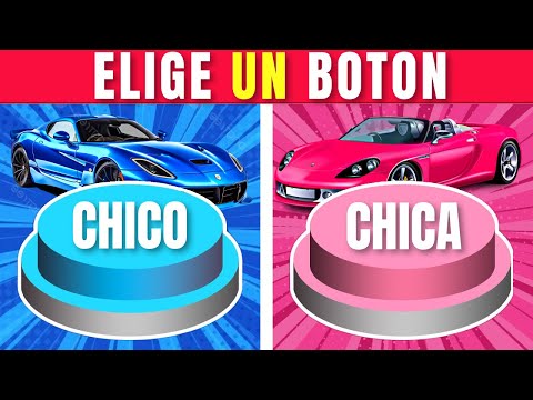 ¡Elige Un BOTÓN! 🤩 Edicion CHICA o CHICO 💙❤️