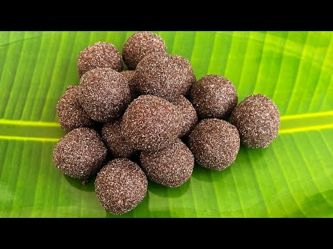 Karuppu Kavuni Arisi Laddu Recipe in Tamil | கருப்பு கவுனி அரிசி லட்டு | Kavuni Rice Benefits