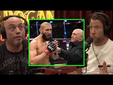 Joe Rogan: CONFRONTING Khamzat Chimaev in the post-fight interview!