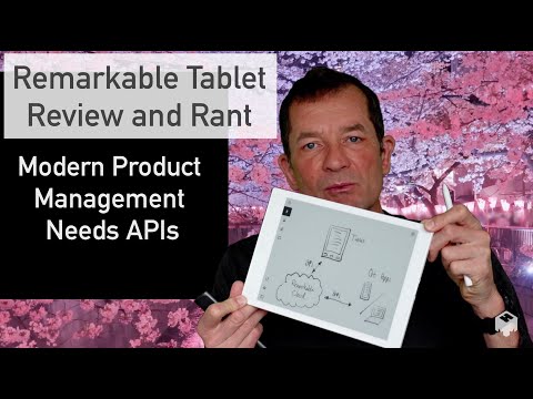 Remarkable Tablet Review and Rant: Modern Product Management Needs APIs