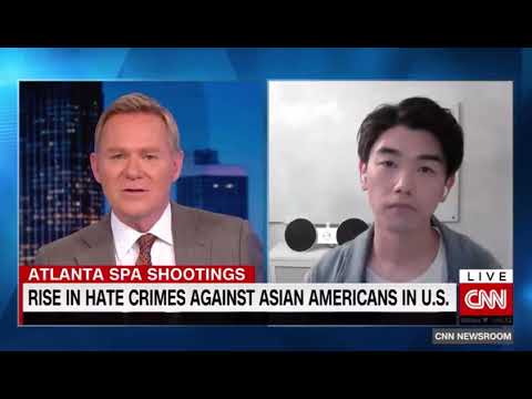 Eric Nam on CNN talking about anti Asian sentiment in America