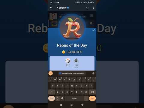 Rebus Of The Day 29 September #rebusoftheday #xempireyoutubecode #xempireairdrop #xempirestockexchan