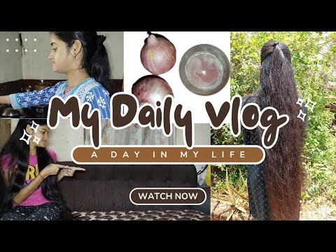 Onion Juice for Hair || ಸೋಫಾದ ಕಥೆ ನಿಮ್ಮ ಜೊತೆ || #vlog #kannada @UdupiGirlVlogs2810