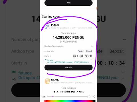 How to get Pengu airdrop on #Bitget #crypto #earnly #cryptoarbitrage #bitcoin #crypto #pengucoin