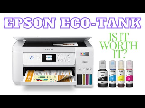 Epson Ecotank printer review ET-2850