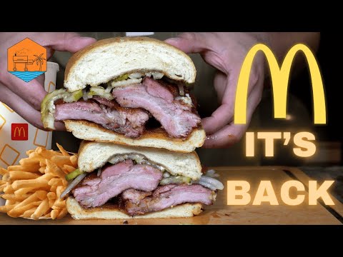 The McRib is back FOREVER!