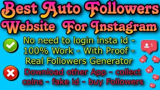 insta auto follower website (free)