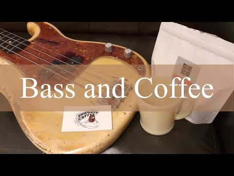 【Bass and Coffee】Fender Precision Bass 1962 and Shirouzu coffee sweet mix