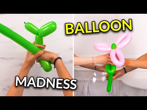 How to make the day at home for children? | BALLOON MADNESS