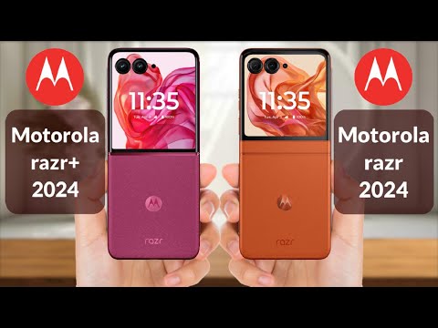 Motorola razr+ vs Motorola razr 2024