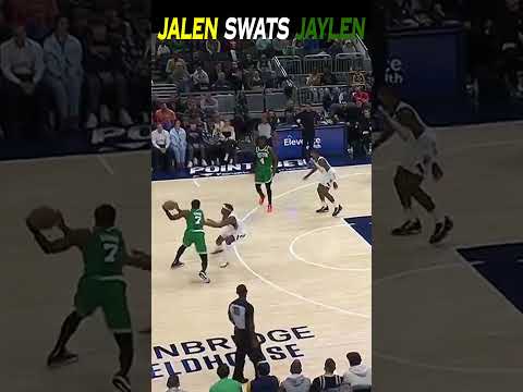 JALEN SMITH SWATS JAYLEN BROWN | PACERS VS CELTICS