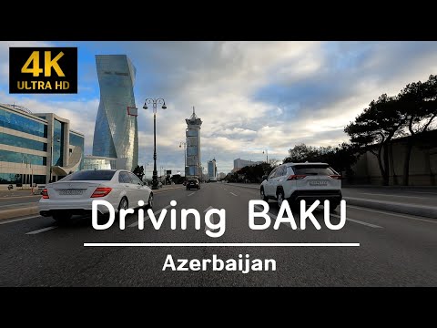 Driving Baku  I   Following F1 Baku City Circuit