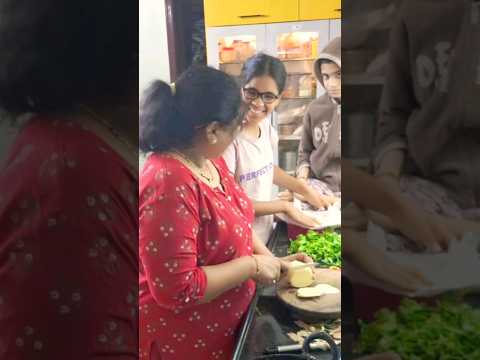 Dinner preparations with my baby's #shortsviral #gharkakhana #vegthali #dalkhichdi #makehathkakhana