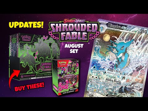 Update 2/4 - Pokemon Shrouded Fable New Artworks & Pack Prices (2024)