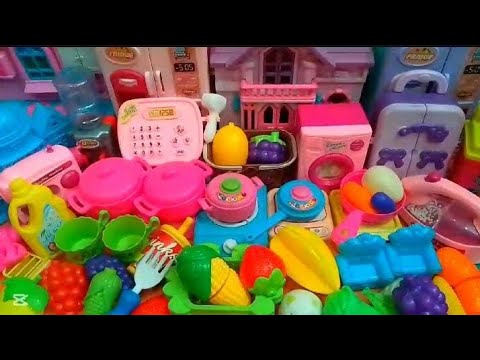 6: min satisfying unboxing | Diana & Roma mini hello kitty kitchen set | #asmr 💝