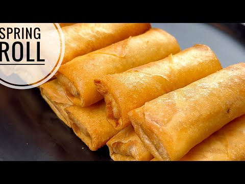 Spring Roll Recipe | Crunchy, Savory, and Peppery Appetizer And Party Recipe