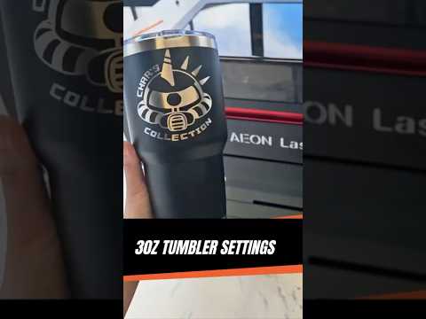 Perfect 30oz Tumbler Engraving: Settings for Flawless Results!