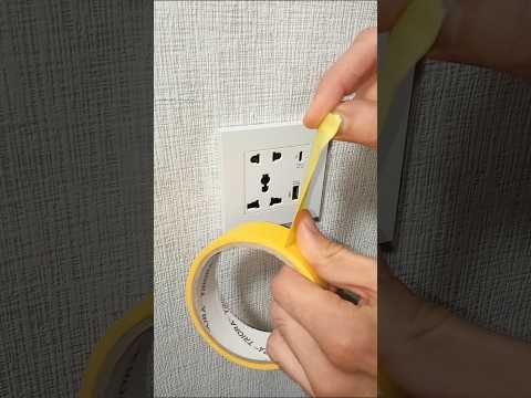 This Masking Tape Trick Every Craftsman Should Know #shorts #diy #tips #tricks