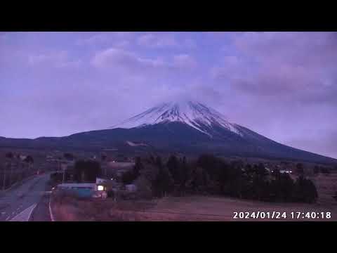 【LIVE】富士ヶ嶺からの「富士山ライブカメラ」　"mount fuji live camera"