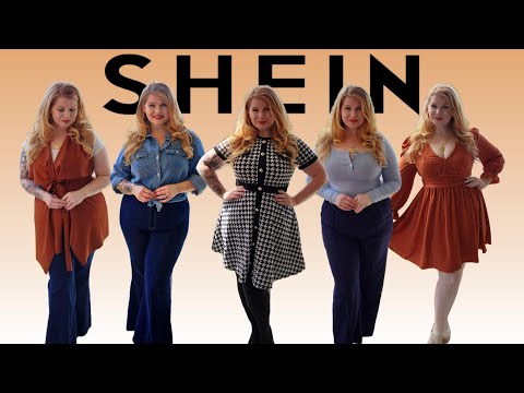 SHEIN Plus Size Fall Try-On Haul | September 2023 | #shein #sheincurve #sheinpartner