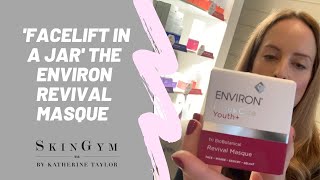 The Environ Revival Masque from SkinGym And Why It Is Known as 'Facelift In A Jar'