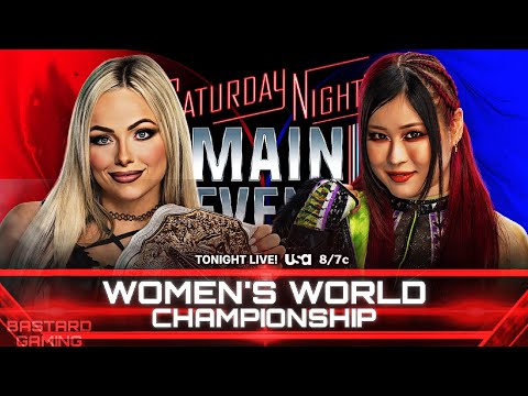 WWE 2K24 | Liv Morgan VS Iyo Sky - Women's World Championship | Saturday Night Main Event