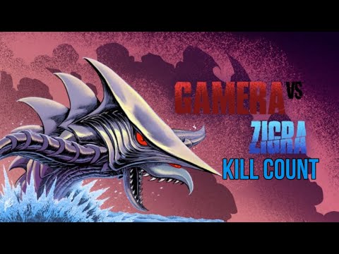 Gamera vs. Zigra (1971) Kill Count