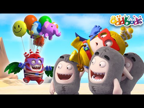 FOUR HOURS of Oddbods Adventures! | Full Episodes | Oddbods | Cartoons for Kids