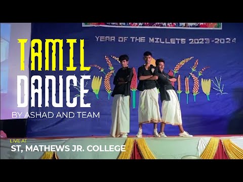 TAMIL DANCE ANUAL DAY. ST MATHEWS COLLEGE