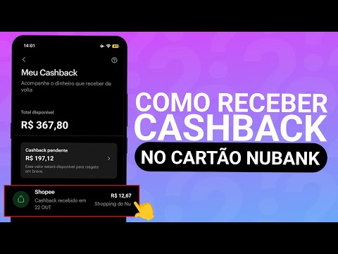 COMO ATIVAR CASHBACK CARTÃO NUBANK