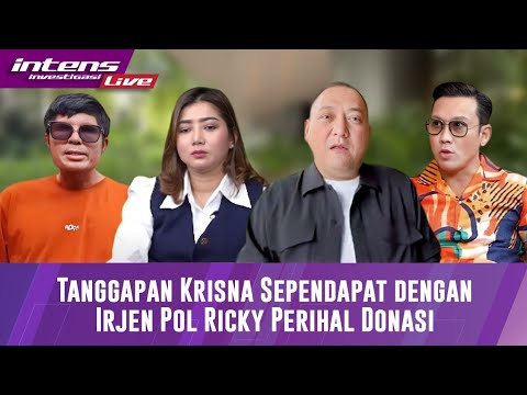 Komentar Krisna Murti Terkait Uang Donasi Yang Diserahkan Ke NTT Dapat Penolakan Irjen Pol Ricky