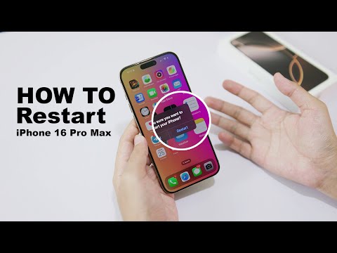 How to Restart iPhone 16 & 16 Pro Max