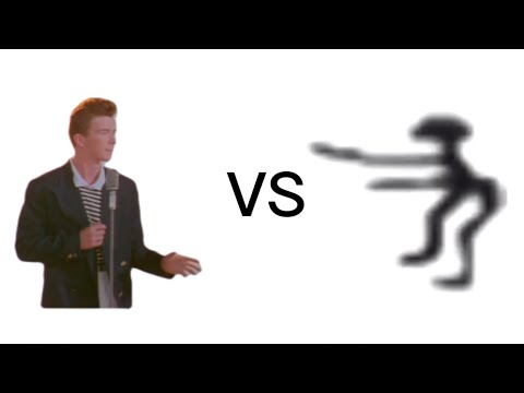 Rick roll vs Groove Battle |Rick roll vs ￼電￼￼￼搖