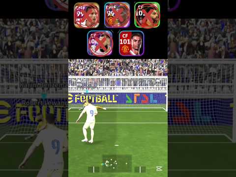 Efootball 24 |  Best penalty sav player part 1 🥶🤯 Ronaldo vs lewandowskid #efootball2023 #shorts