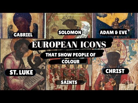 Christ, Saints, Apostles, Russian Princes, Angels, All Shown To Be People Of Colour, Full Video