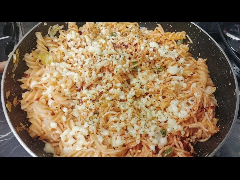 10 minutes chesse pasta chaumin recipe| chaumin pasta recipe | veg chaumin recipe