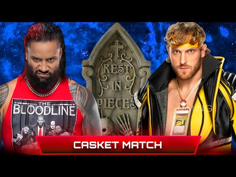 WWE 2K24 • Casket Match - Jimmy Uso VS Logan Paul | WWE