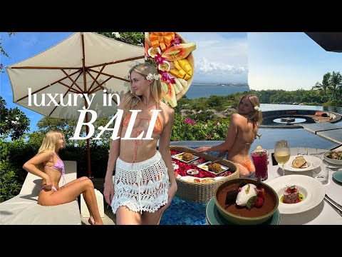 Living LUXURY in Bali: stay with me || organic cocktail making class, spa, 5 star restaurants