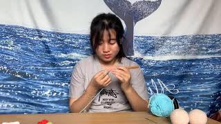 I will guide you how to knit beautifully, knit a duck with wool Part 3