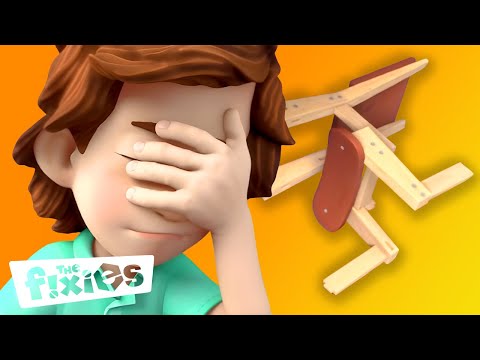 Chair Building FAIL! | The Fixies | All Season 2 | Cartoon for kids