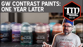 Games Workshop Contrast Paints: My Thoughts One Year Later