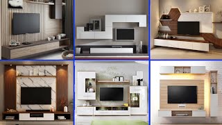 100+ Wall mounted TV cabinet designs for perfect home entertainment area | Interior Decor Designs