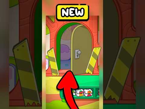 😳OPEN SECRET DOOR to Avatar World 🔑 #avatar #new #secret #update #tocaboca #pazu #shorts #game