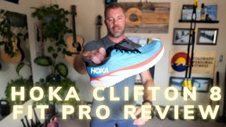 Hoka Clifton 8 - A Fit Pro Review - Sean Sewell of Engearment.com